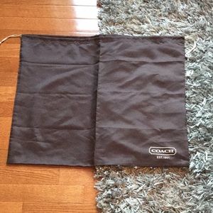 Coach dust bag